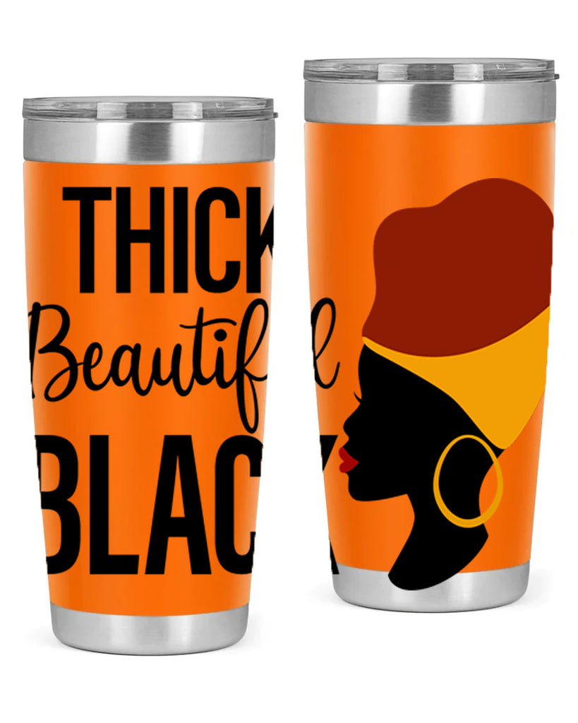 thick beautiful black Style 4#- women-girls- Tumbler
