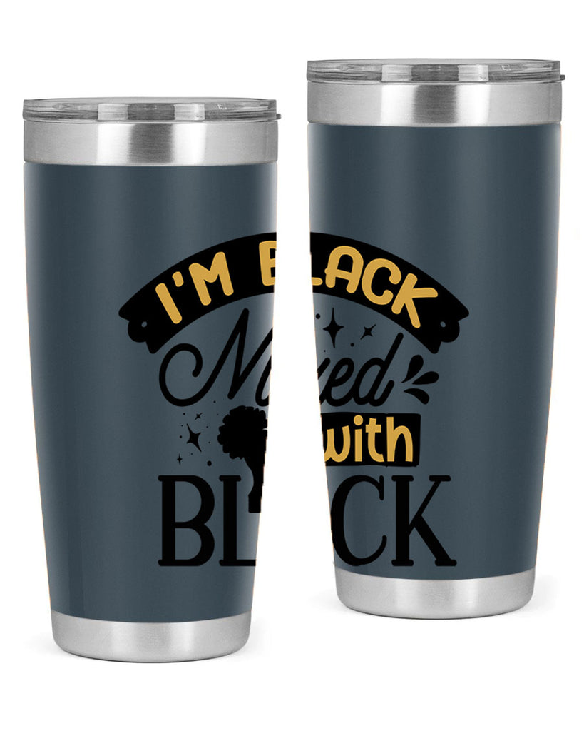 Im black mixed with black Style 30#- women-girls- Tumbler