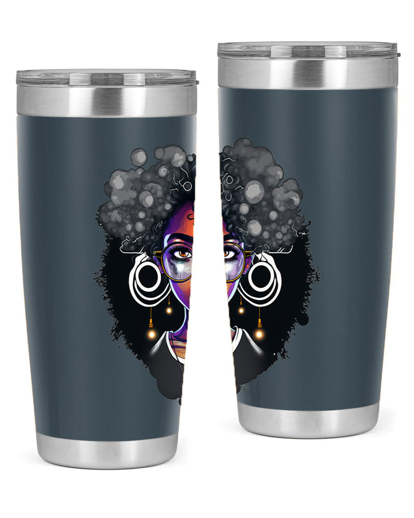 Sparkling Black Girl Design 10#- women-girls- Tumbler