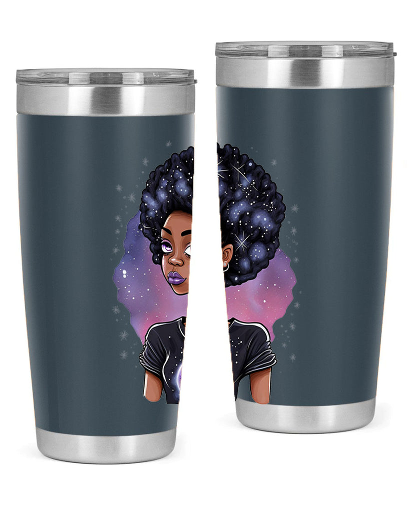 Sparkling Black Girl Design 11#- women-girls- Tumbler