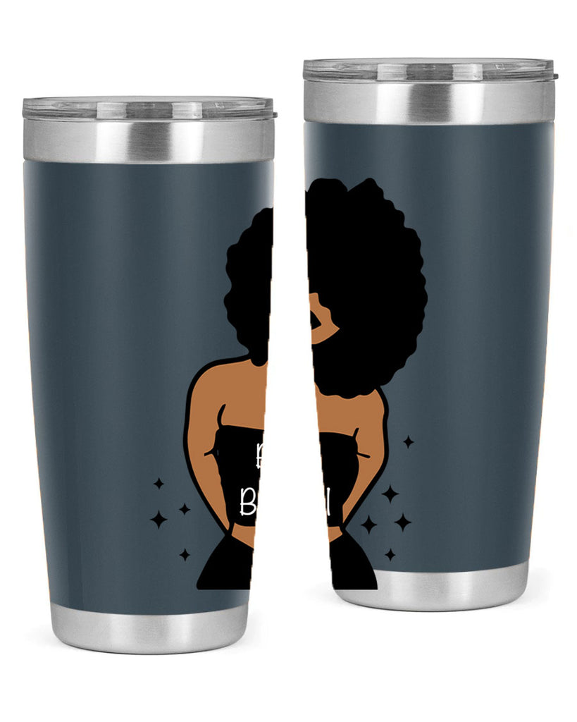 black is beautiful 16#- women-girls- Tumbler