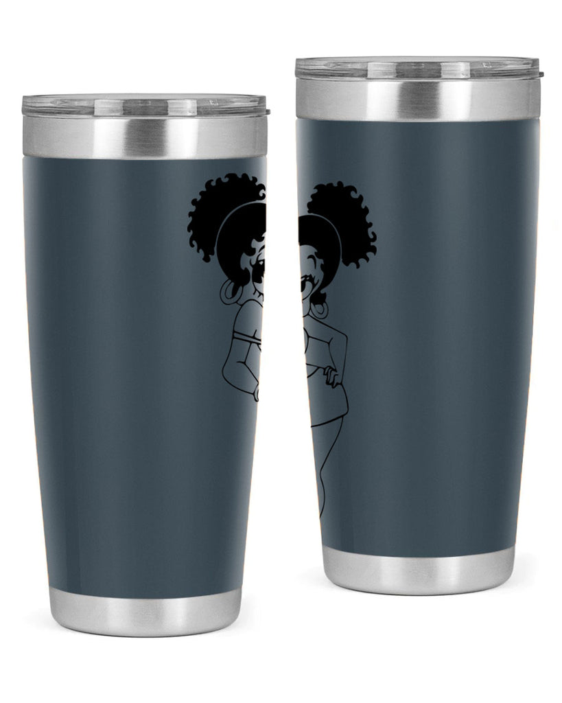 black women - queen 35#- women-girls- Tumbler
