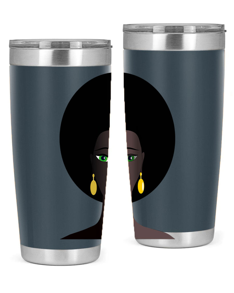 machovka black woman with green eyes 27#- women-girls- Tumbler
