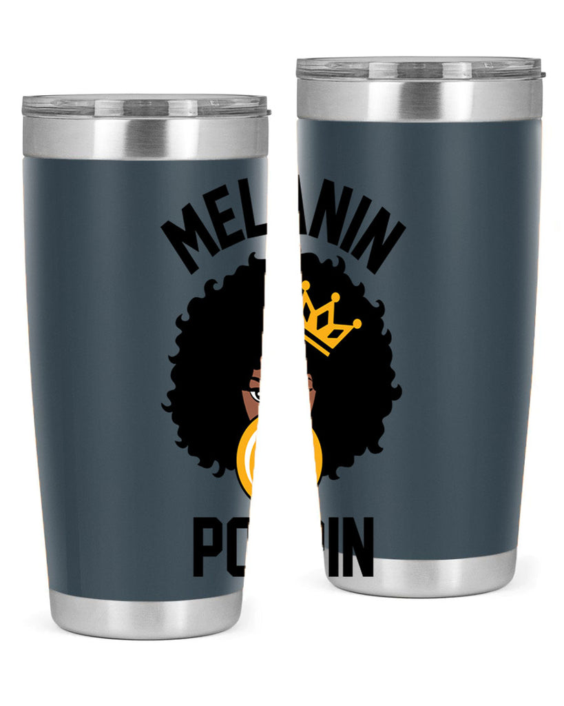 melanin poppin afro girl 25#- women-girls- Tumbler