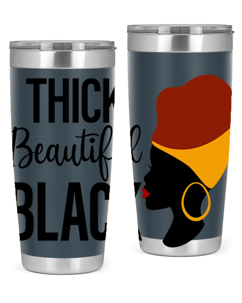 thick beautiful black Style 4#- women-girls- Tumbler