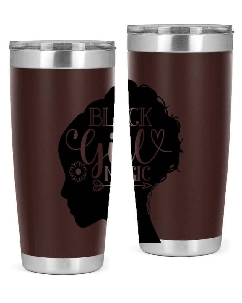 Black girl magic Style 59#- women-girls- Tumbler
