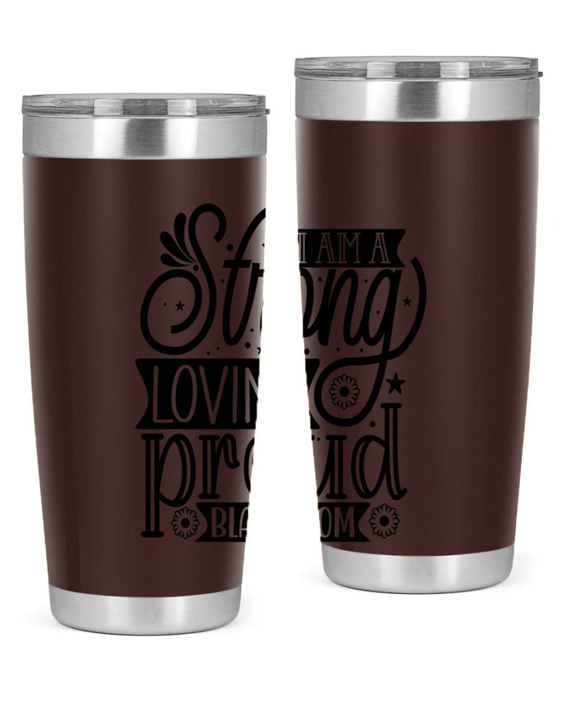 I am a strong loving proud black mom Style 35#- women-girls- Tumbler