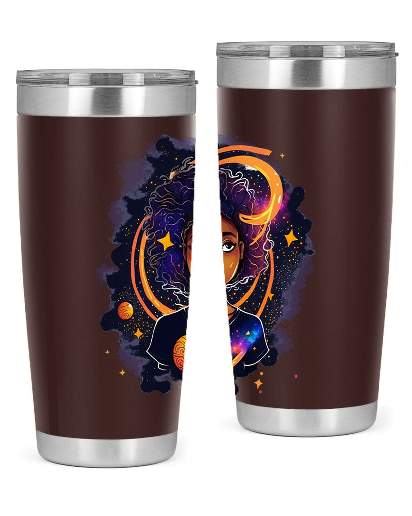 Sparkling Black Girl Design 19#- women-girls- Tumbler