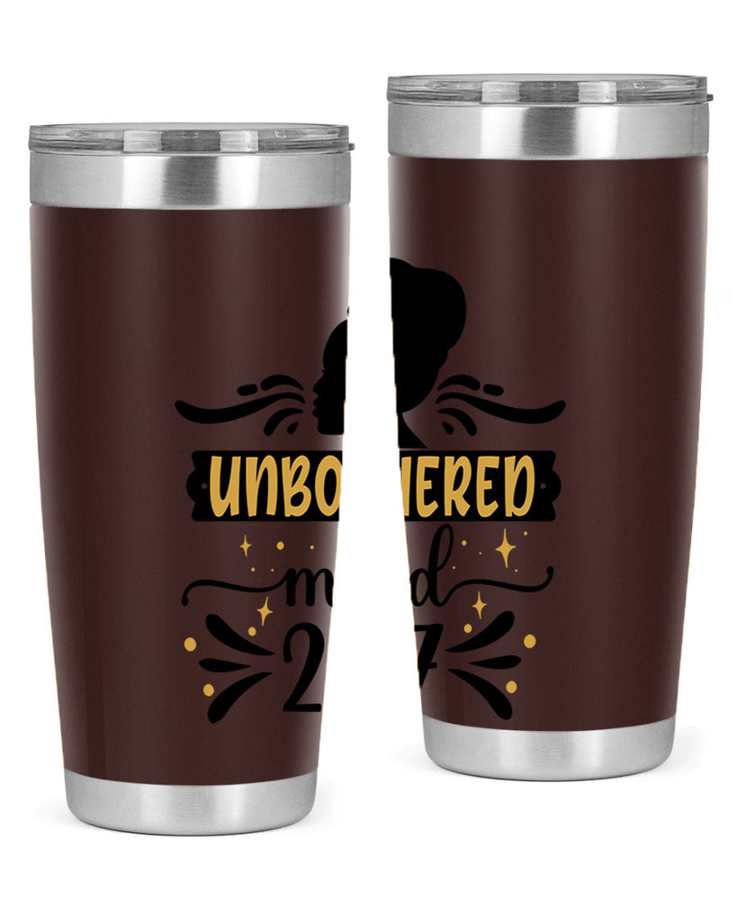 Unbothered mood Style 2#- women-girls- Tumbler