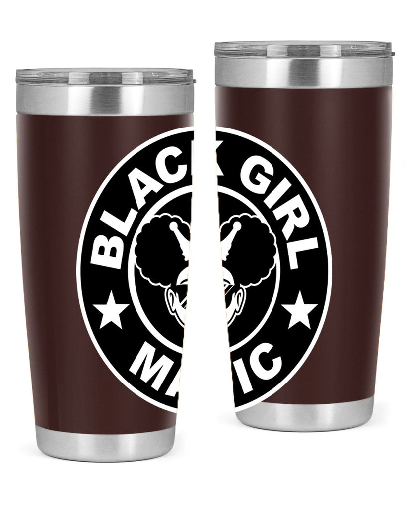 black girl magic coffee 57#- women-girls- Tumbler