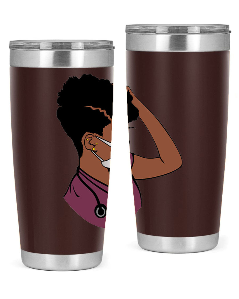 black nurse 1#- women-girls- Tumbler