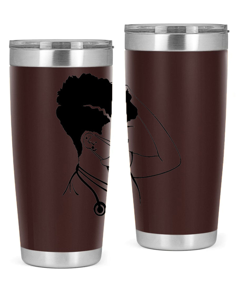 black nurse 3#- women-girls- Tumbler