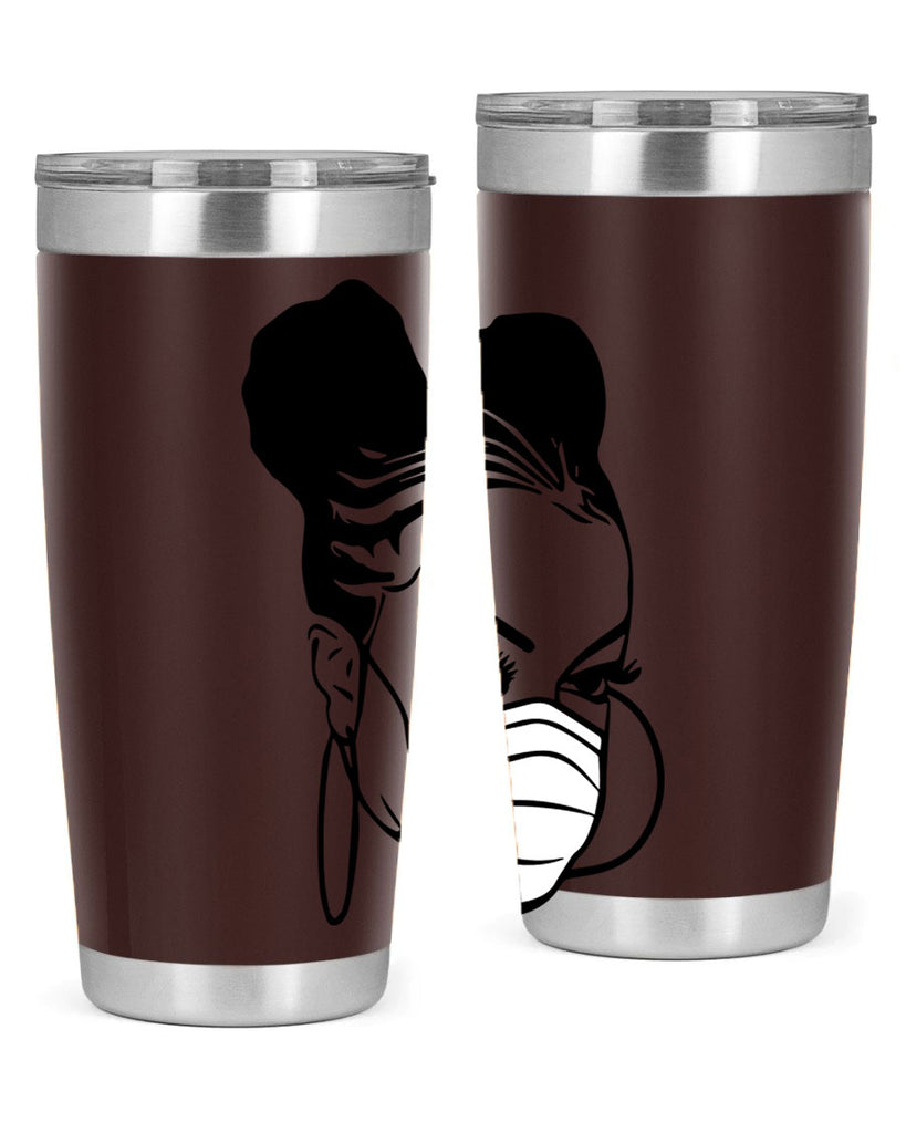 black nurse 6#- women-girls- Tumbler