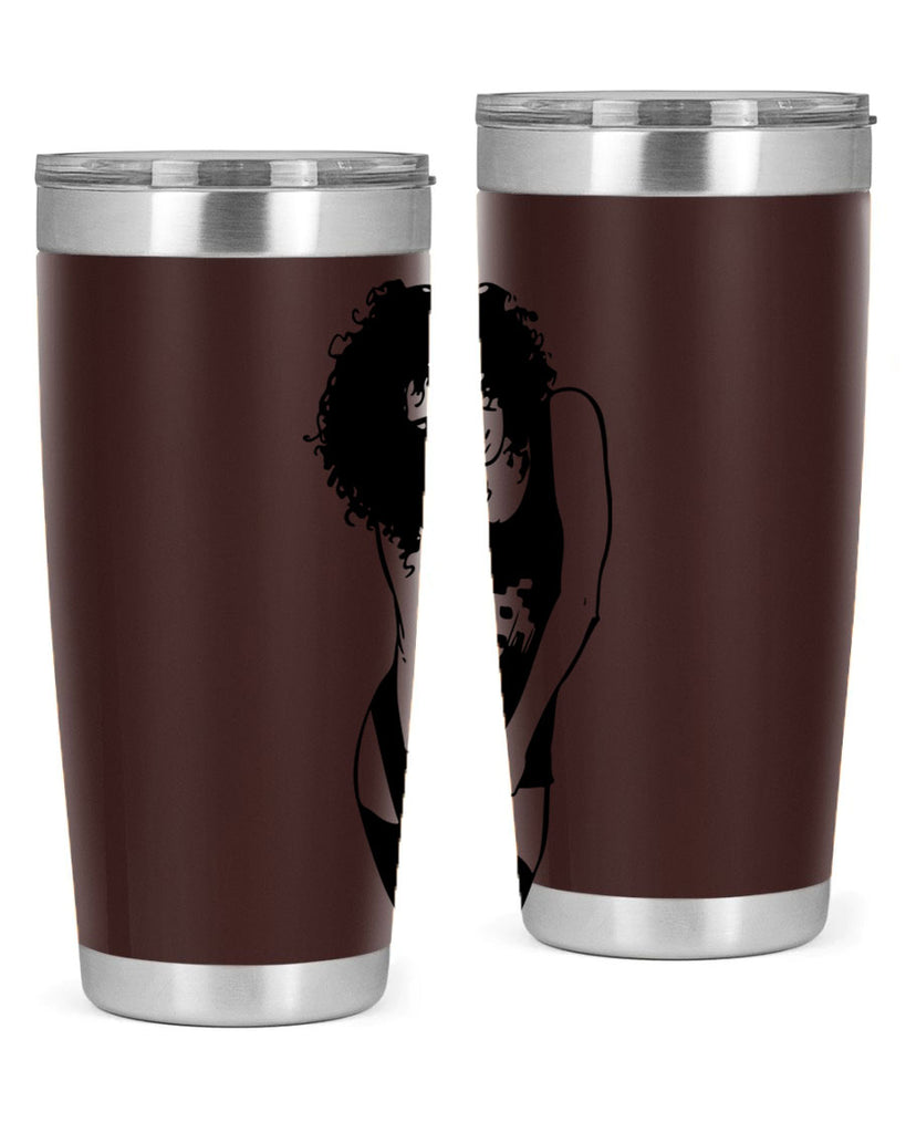 black women - queen 61#- women-girls- Tumbler