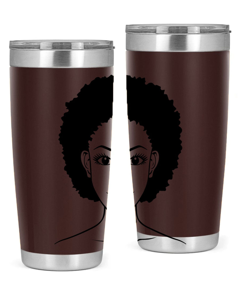 black women - queen 64#- women-girls- Tumbler