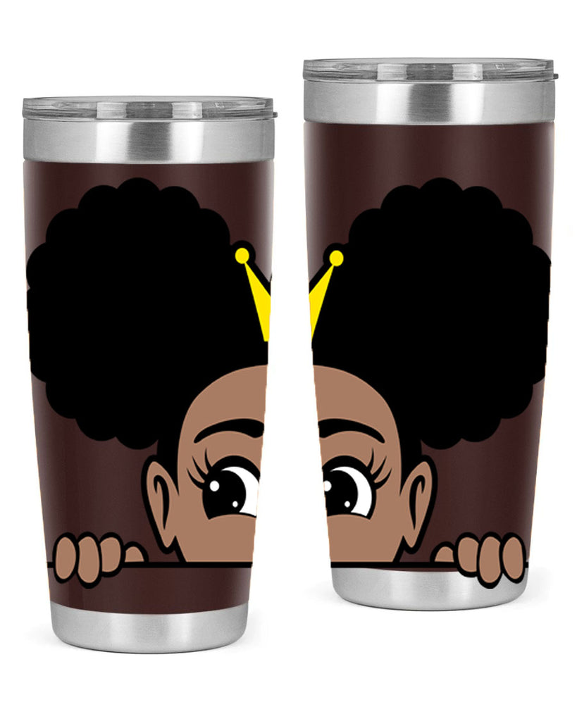 crown afro puffs 51#- women-girls- Tumbler