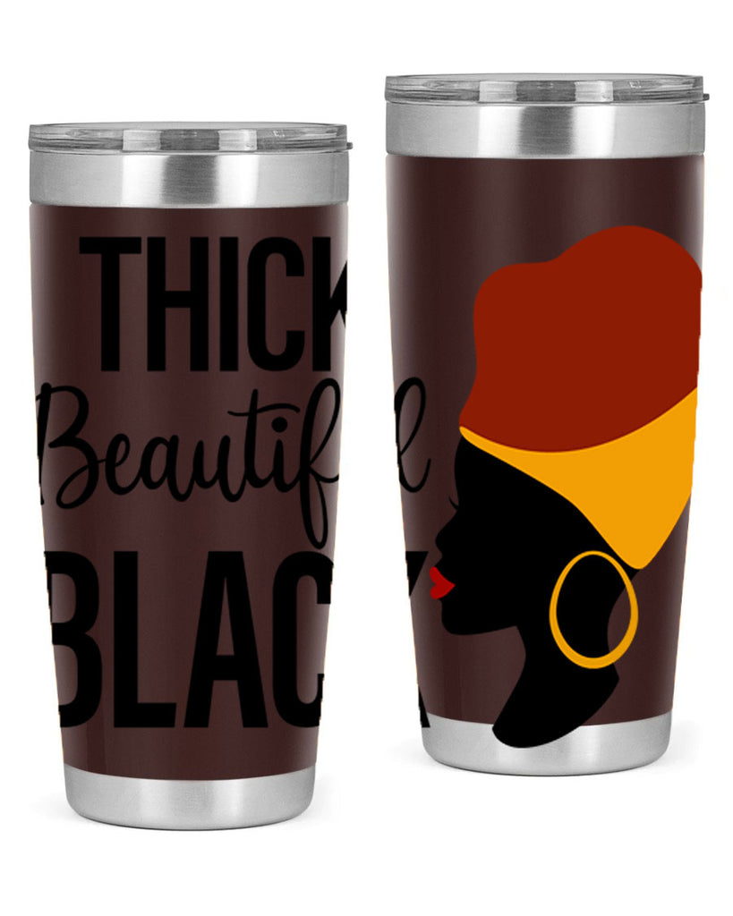 thick beautiful black Style 4#- women-girls- Tumbler