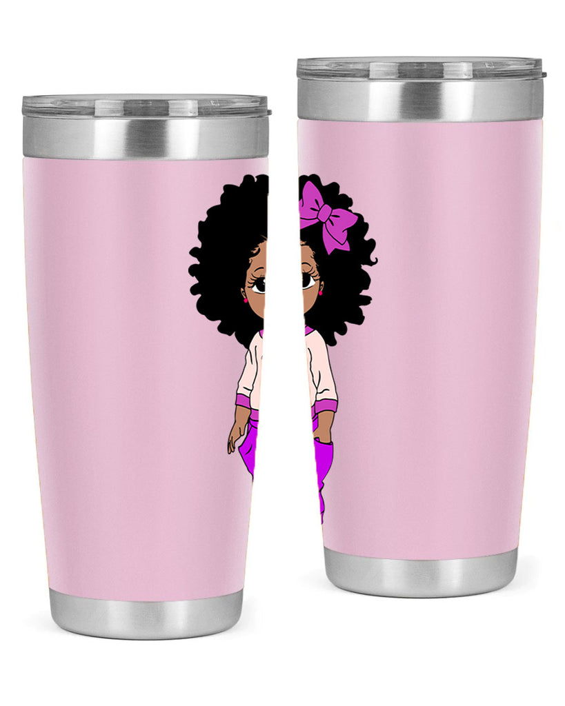Black girl style 10#- women-girls- Tumbler