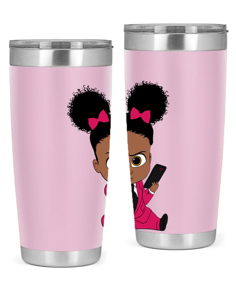 Black girl style 3#- women-girls- Tumbler
