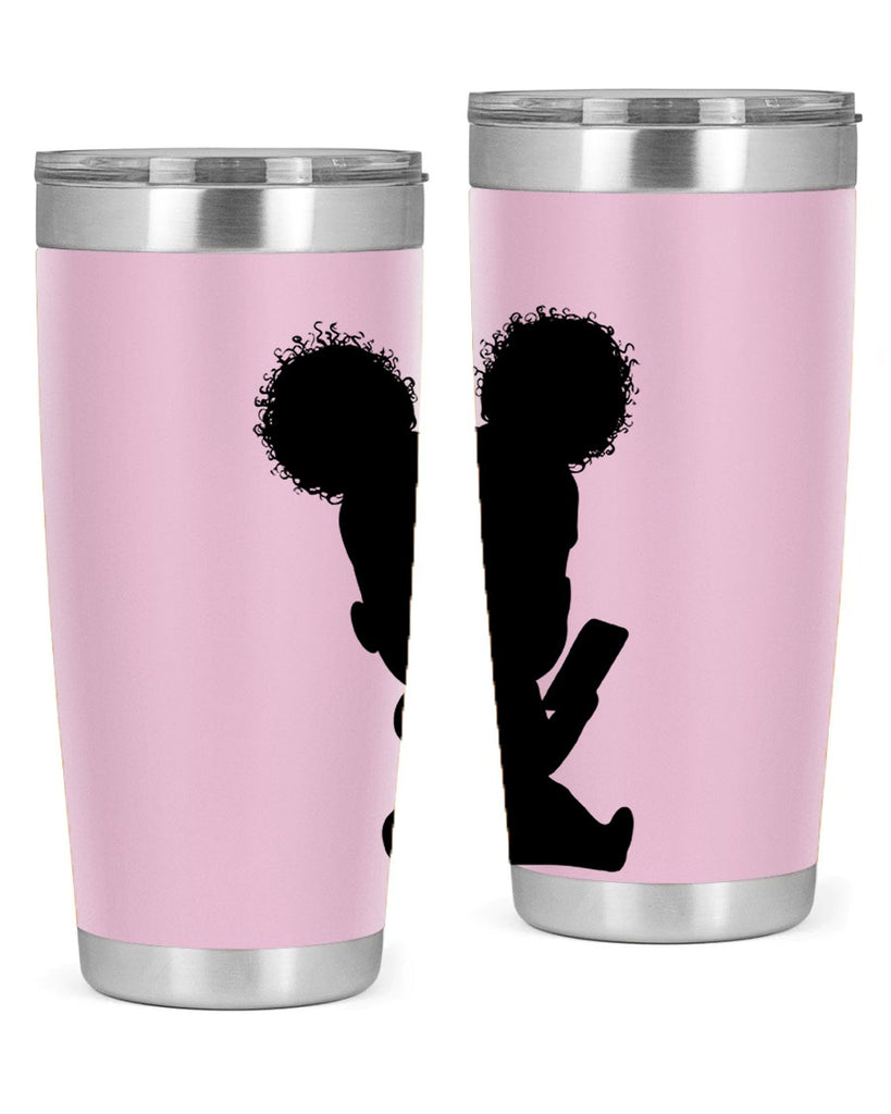 Black girl style 5#- women-girls- Tumbler
