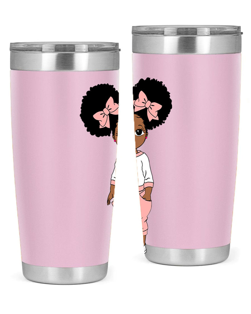 Black girl style 9#- women-girls- Tumbler