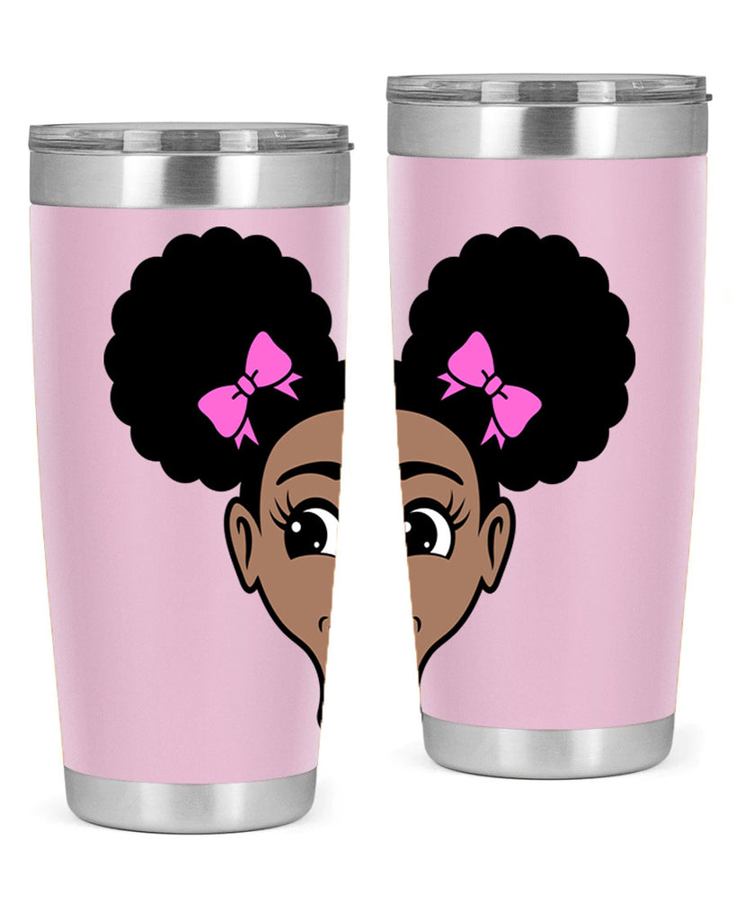 afro puffs girl 76#- women-girls- Tumbler