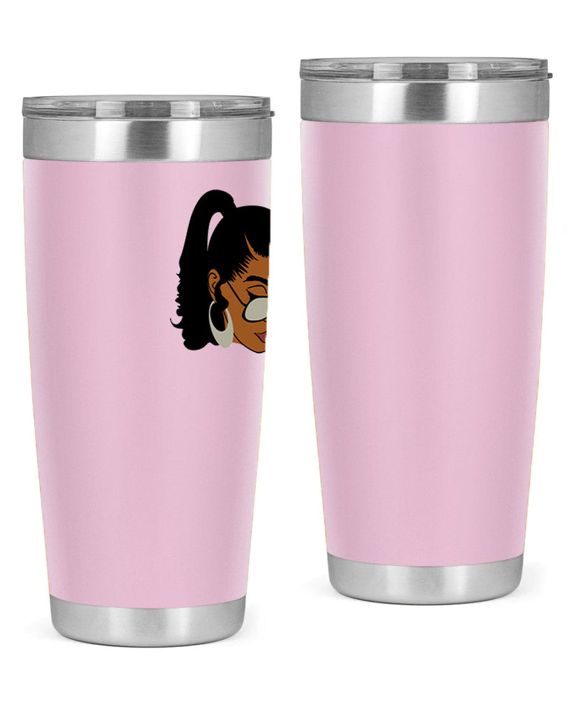 black afro 42#- women-girls- Tumbler