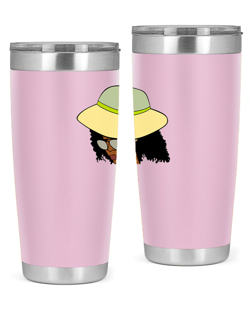 black afro 45#- women-girls- Tumbler