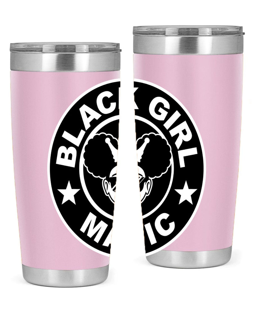 black girl magic coffee 57#- women-girls- Tumbler