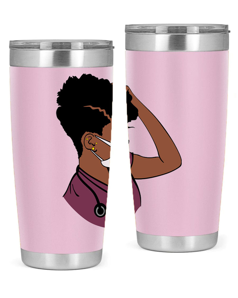 black nurse 1#- women-girls- Tumbler