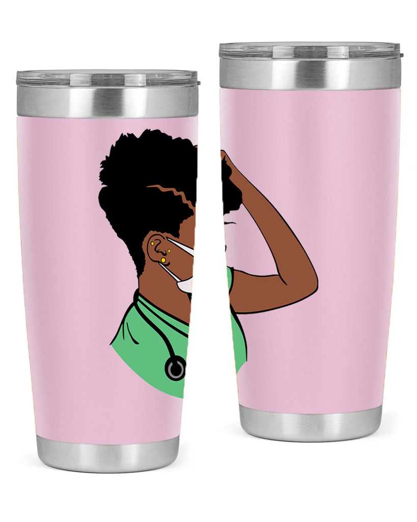 black nurse 2#- women-girls- Tumbler