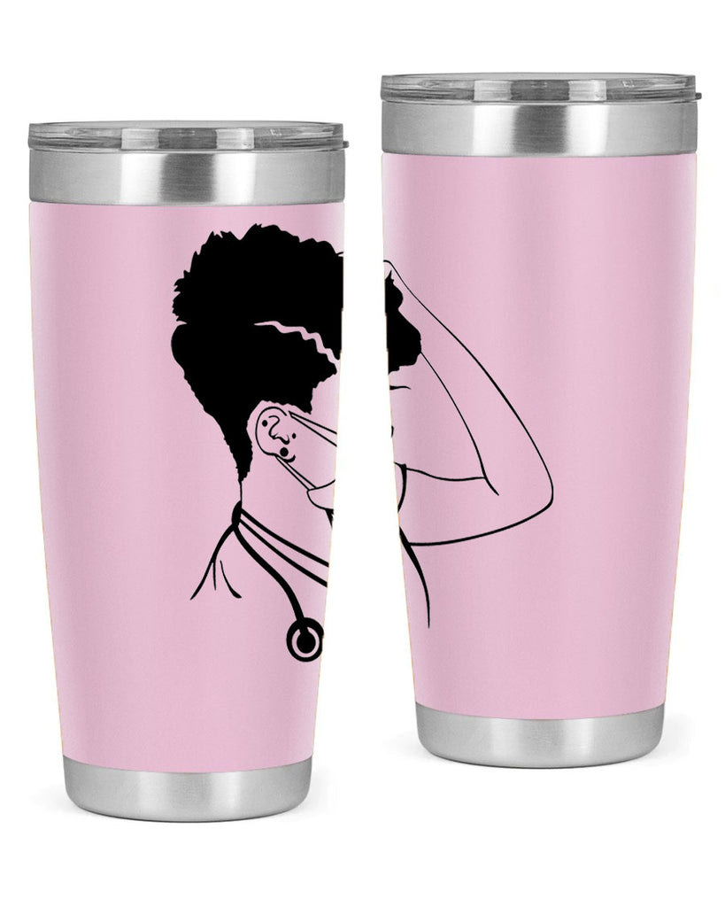 black nurse 3#- women-girls- Tumbler