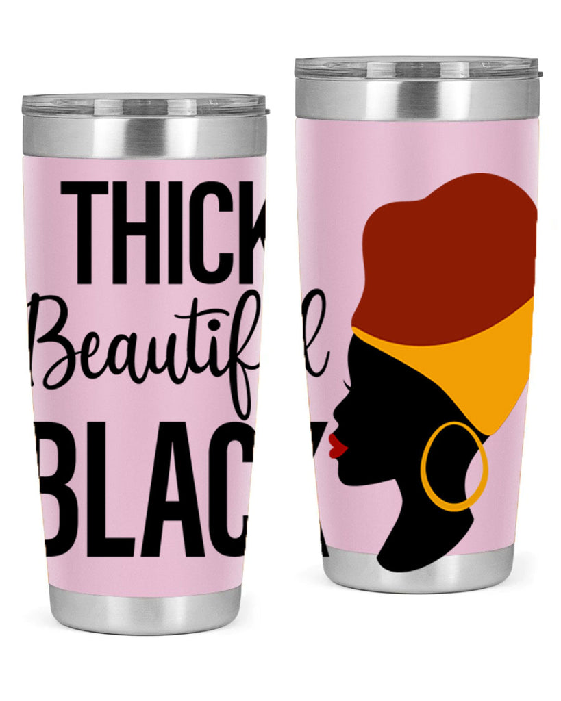 thick beautiful black Style 4#- women-girls- Tumbler