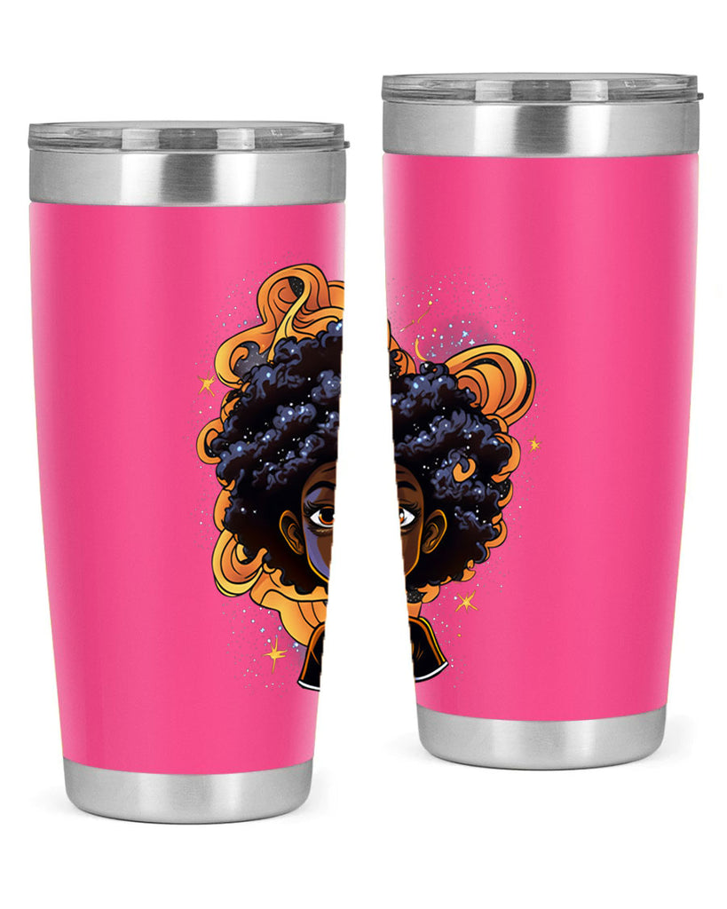 Sparkling Black Girl Design 12#- women-girls- Tumbler