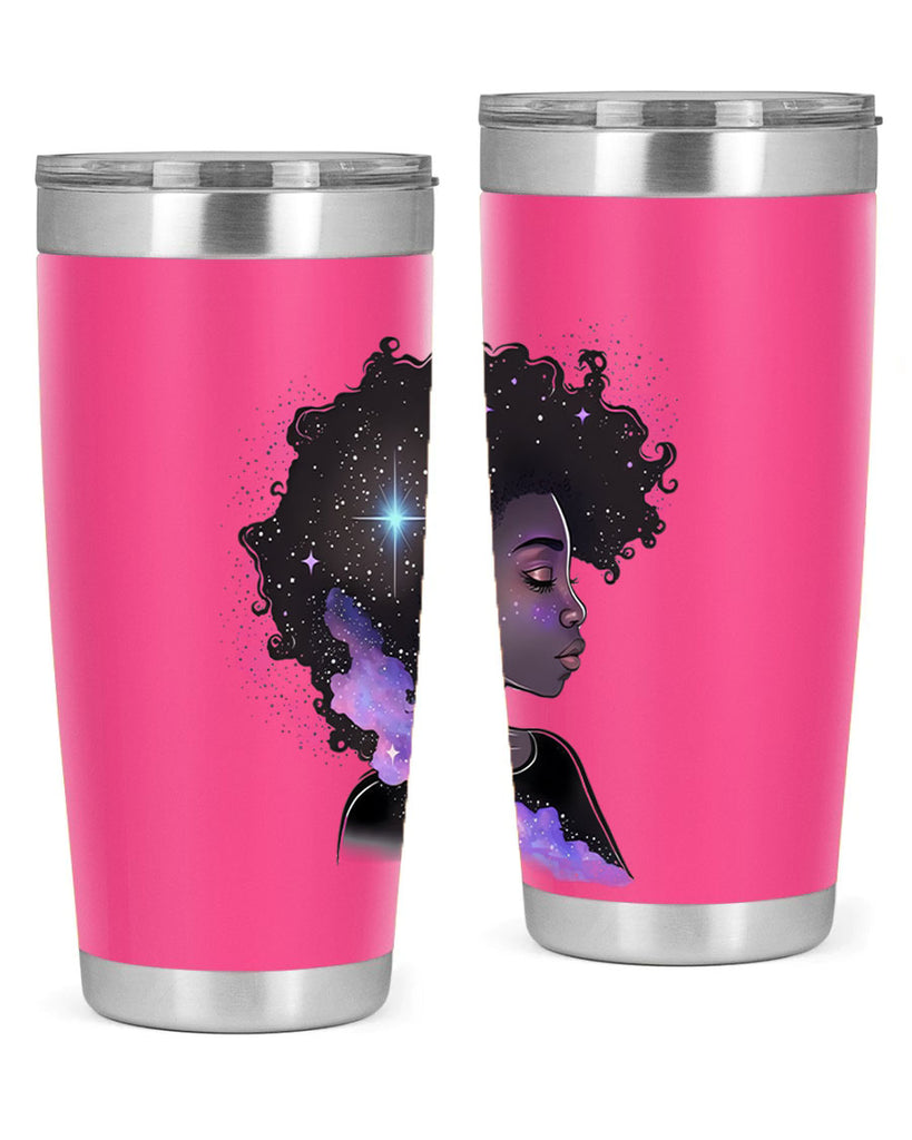 Sparkling Black Girl Design 4#- women-girls- Tumbler