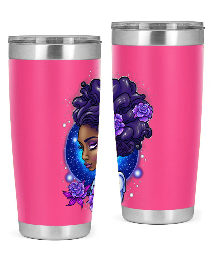 Sparkling Black Girl Design 7#- women-girls- Tumbler