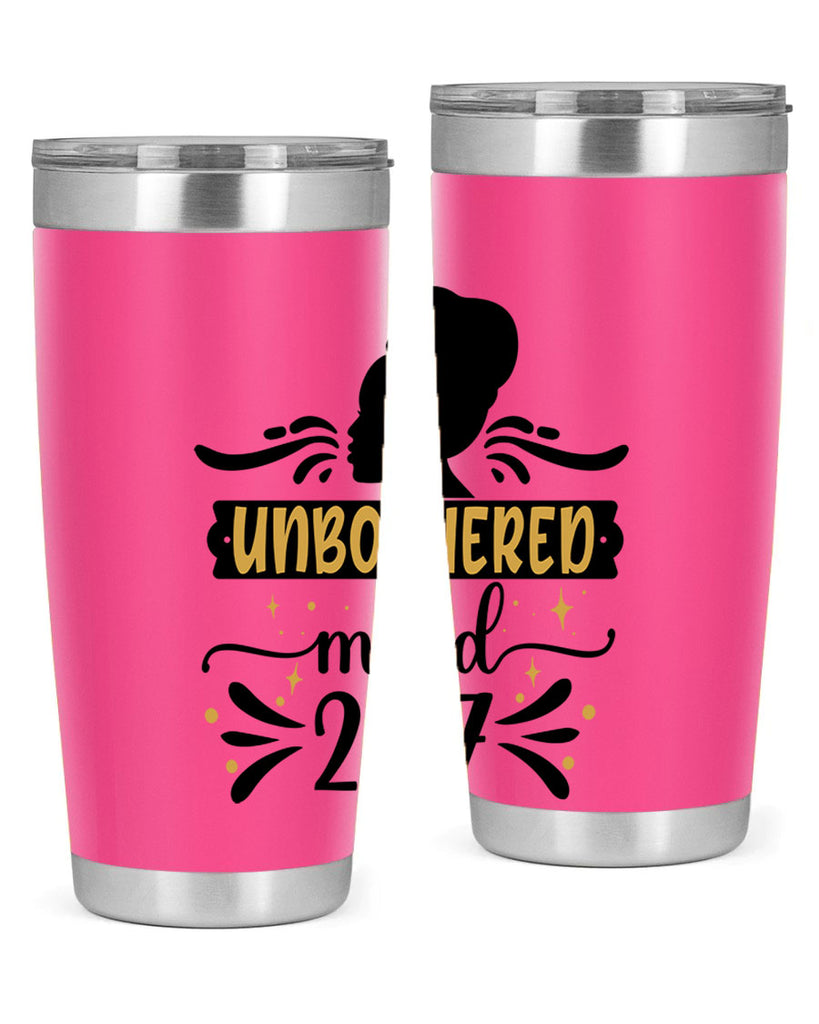 Unbothered mood Style 2#- women-girls- Tumbler