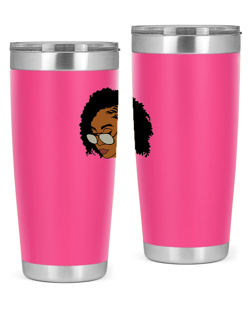 black afro 47#- women-girls- Tumbler