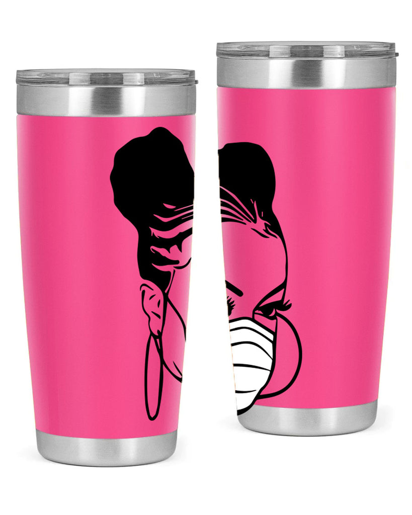 black nurse 6#- women-girls- Tumbler