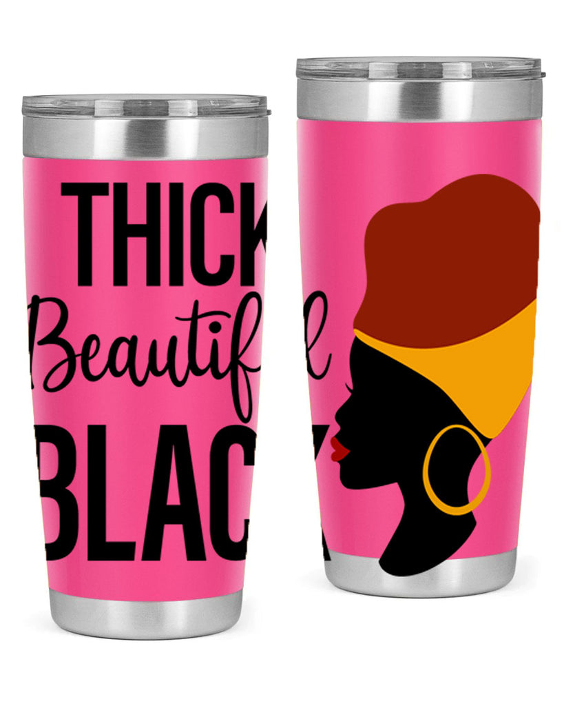 thick beautiful black Style 4#- women-girls- Tumbler