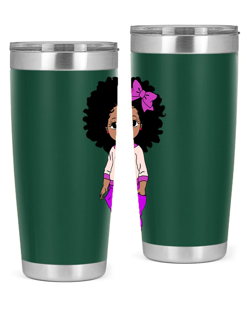 Black girl style 10#- women-girls- Tumbler