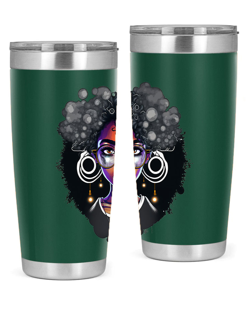 Sparkling Black Girl Design 10#- women-girls- Tumbler