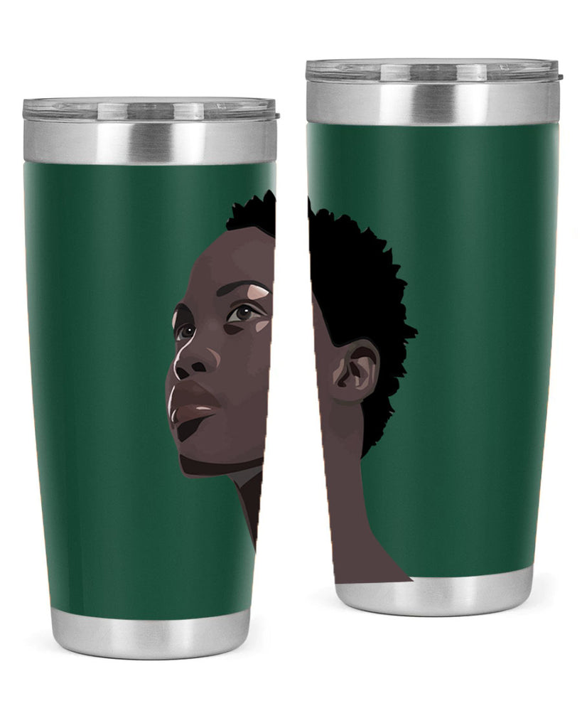 african woman portrait 88#- women-girls- Tumbler