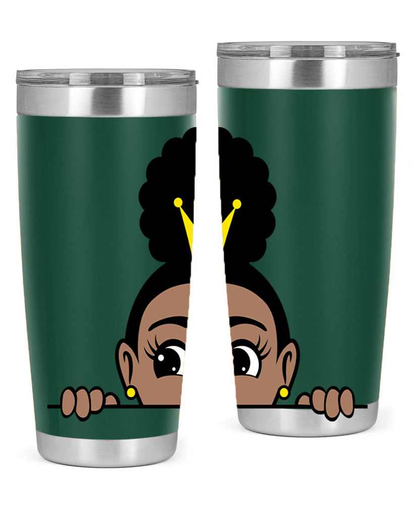 afro puff crown girl 2#- women-girls- Tumbler