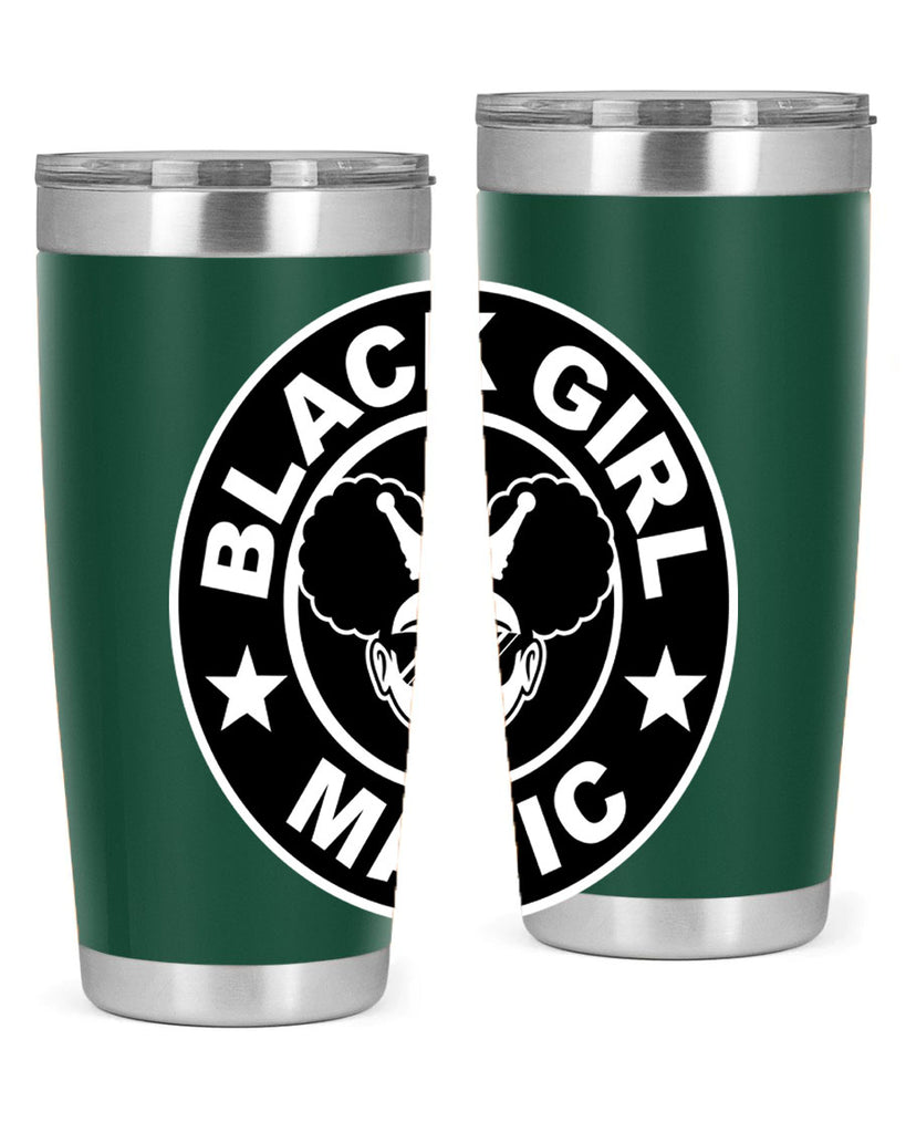 black girl magic coffee 57#- women-girls- Tumbler