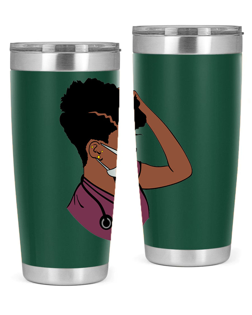 black nurse 1#- women-girls- Tumbler