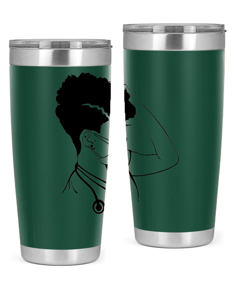 black nurse 3#- women-girls- Tumbler