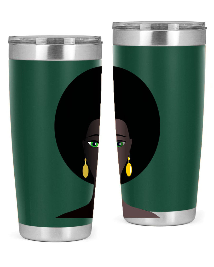 machovka black woman with green eyes 27#- women-girls- Tumbler