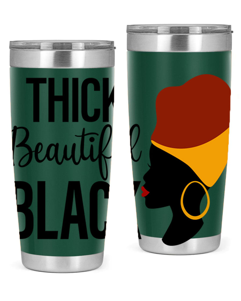 thick beautiful black Style 4#- women-girls- Tumbler