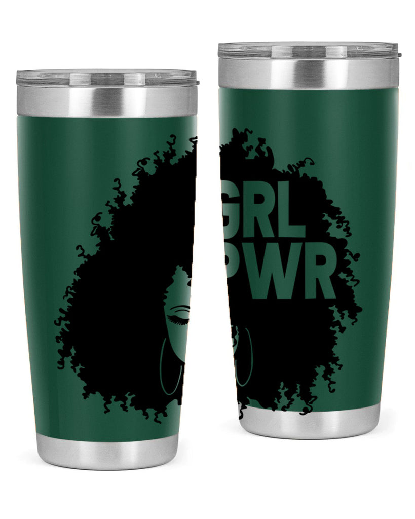 woman face grlpwr 1#- women-girls- Tumbler